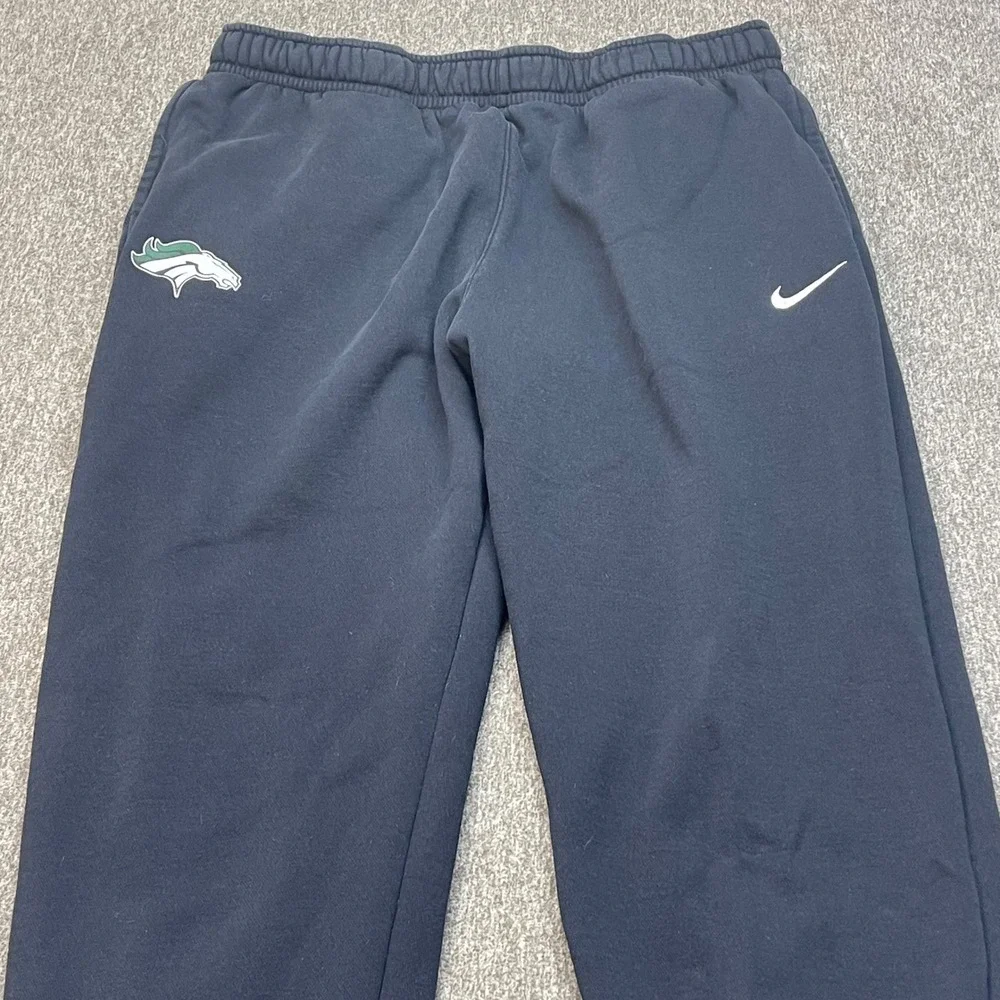 Nike Boise State Broncos Fleece Sweatpants Mens Large Black CJ1616-010 Joggers‎